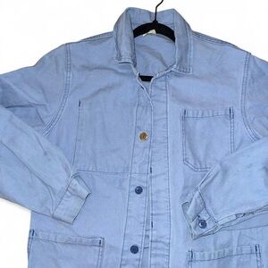 Light Blue Denim Jacket Fits Like a Medium
